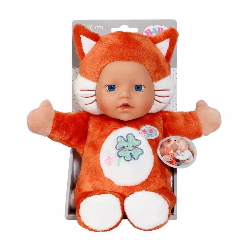 BABY born para bebés zorro 26cm, muñeco bebé, femenino, niño/niña, 260 mm, multicolor