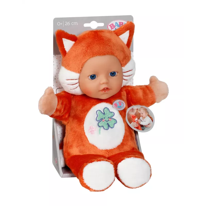 BABY born para bebés zorro 26cm, muñeco bebé, femenino, niño/niña, 260 mm, multicolor