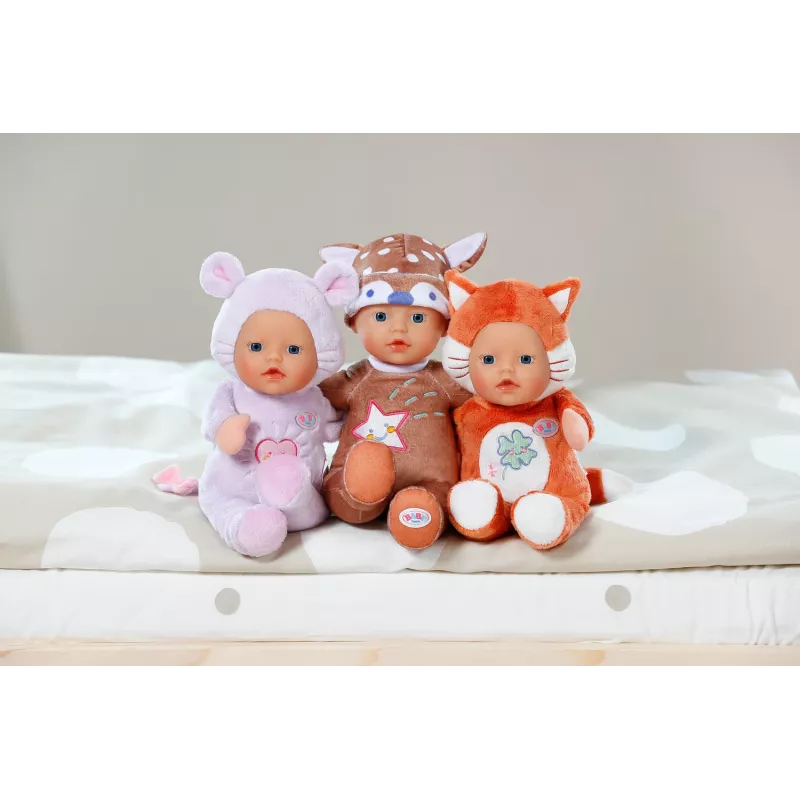 BABY born para bebés zorro 26cm, muñeco bebé, femenino, niño/niña, 260 mm, multicolor