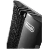 Radiador De’Longhi HMP 1000, elemento de mica, 1000 W, negro, instalación en suelo, para estancias de hasta 60 m³