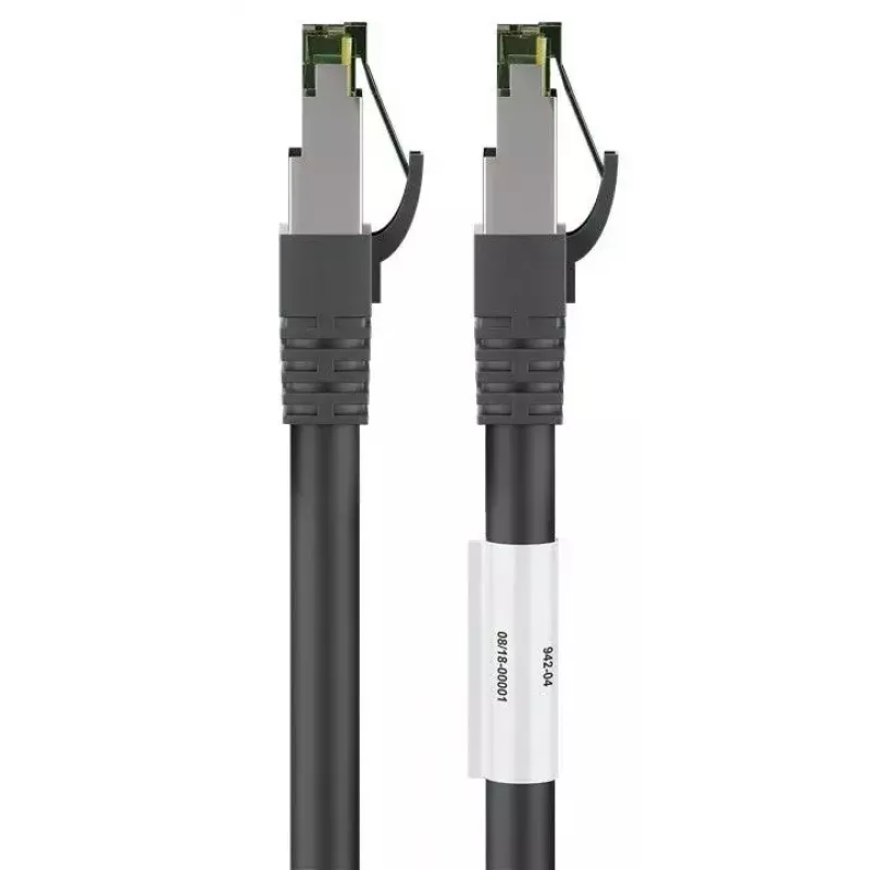 Cable de red Goobay CAT 8.1 cable de parcheo RJ-45 Cat8.1 5m negro
