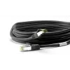 Cable de red Goobay CAT 8.1 cable de parcheo RJ-45 Cat8.1 5m negro