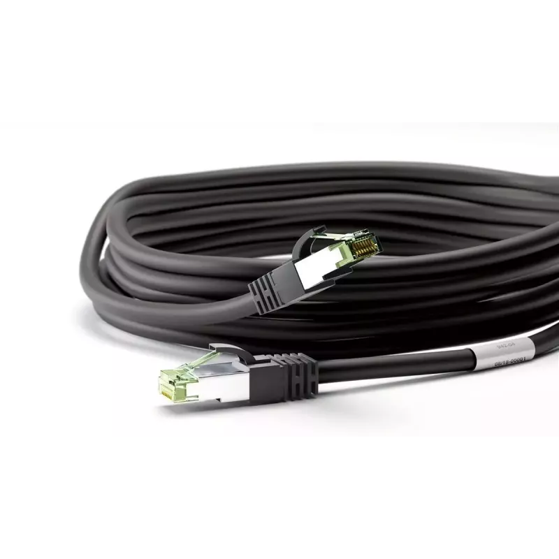 Cable de red Goobay CAT 8.1 cable de parcheo RJ-45 Cat8.1 5m negro