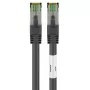 Cable de red Goobay CAT 8.1 cable de parcheo RJ-45 Cat8.1 5m negro