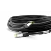 Cable de red Wentronic 66719 Cat8.1 S/FTP 0,25 m negro