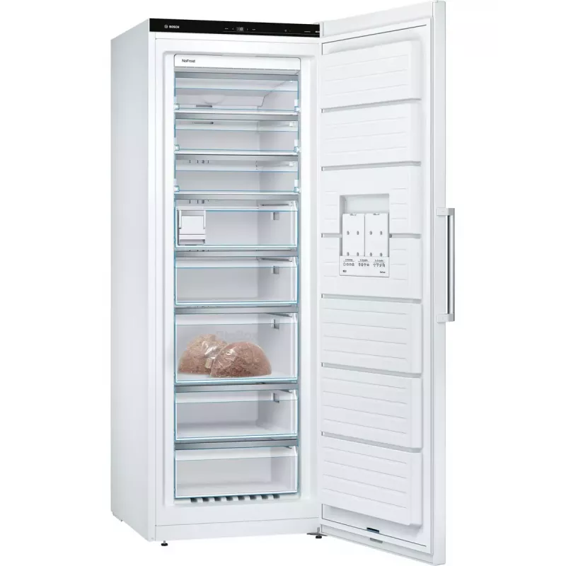 Bosch Serie 6 GSN58AWDV congelador vertical independiente 366 L blanco
