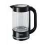 Hervidor eléctrico Bosch TWK70B03 1,7 L, 2400 W, carcasa de cristal, negro/transparente