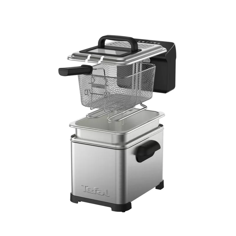 Tefal Family Pro FR507D freidora individual 4 L de pie 2400 W acero inoxidable