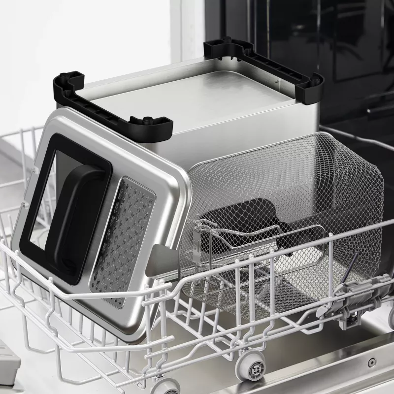 Tefal Family Pro FR507D freidora individual 4 L de pie 2400 W acero inoxidable