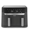 Tefal Dual Easy Fry & Grill EY905B freidora de aire doble de 8,3 L de pie 2700 W gris