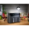 Tefal Dual Easy Fry & Grill EY905B freidora de aire doble de 8,3 L de pie 2700 W gris