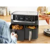 Tefal Dual Easy Fry & Grill EY905B freidora de aire doble de 8,3 L de pie 2700 W gris