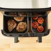 Tefal Dual Easy Fry & Grill EY905B freidora de aire doble de 8,3 L de pie 2700 W gris