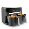 Tefal Dual Easy Fry & Grill EY905B freidora de aire doble de 8,3 L de pie 2700 W gris