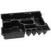 Bosch 1600A002UJ inserto L-BOXX para GTR 30 CE, para L-BOXX 136, de plástico, negro