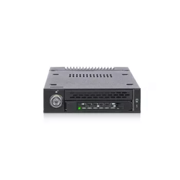 ICYDOCK Mobile Rack con bloqueo por llave miniSAS 1xM.2 NVMe a 1x bahía de 3,5 pulgadas