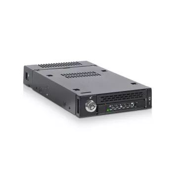 ICYDOCK Mobile Rack con bloqueo por llave miniSAS 1xM.2 NVMe a 1x bahía de 3,5 pulgadas