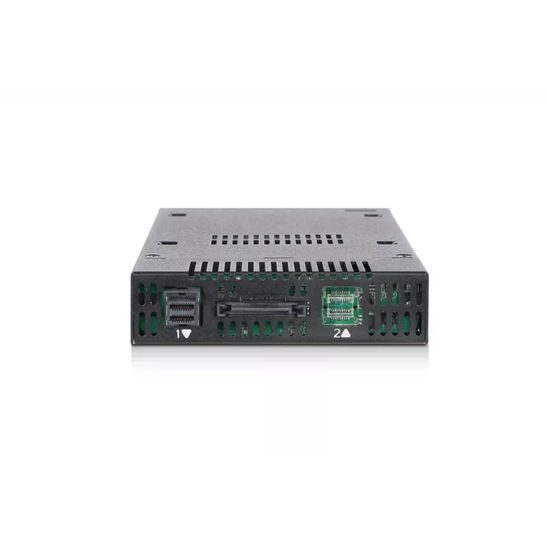 ICYDOCK Mobile Rack con bloqueo por llave miniSAS 1xM.2 NVMe a 1x bahía de 3,5 pulgadas