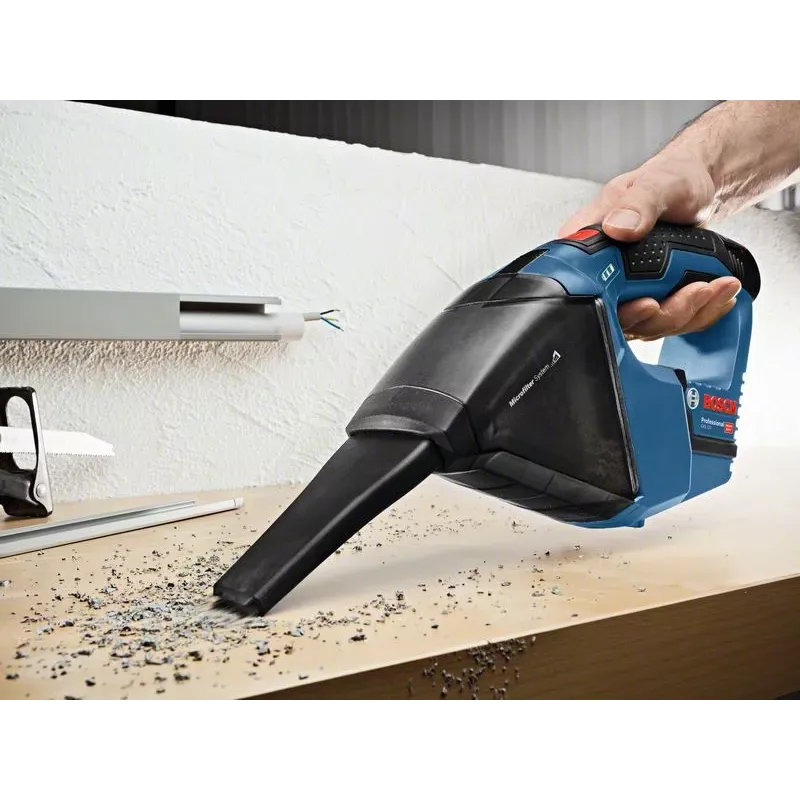 Bosch GAS 12V Professional aspirador de mano negro, azul, rojo sin bolsa