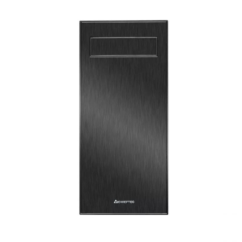 Caja de ordenador Chieftec AL-02B-TG-OP torre negra