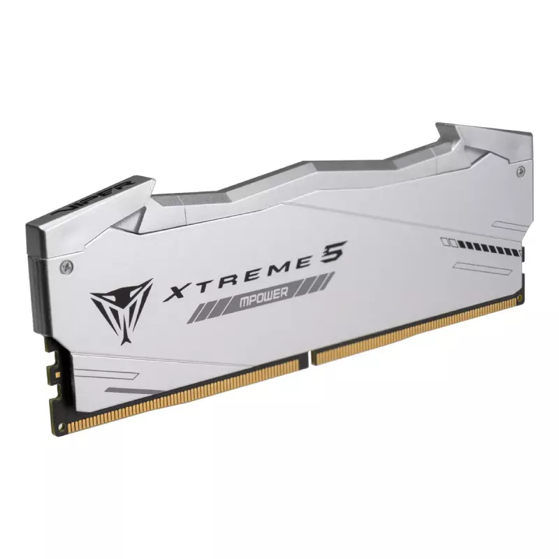 Patriot Viper Gaming RGB XTREME 5 DDR5-8000 RAM, CL 38, Intel XMP 3.0 - 32GB Dual-Kit, plata