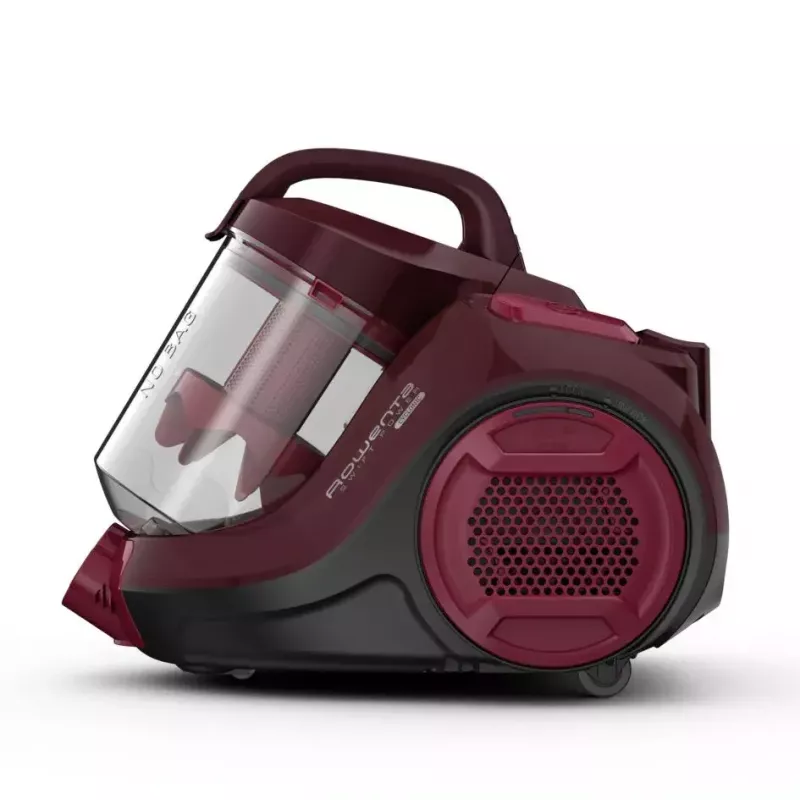 Aspirador de suelo ROWENTA Swift Power RO2933 — 750 W, sin bolsa, burdeos/negro, 4,87 kg