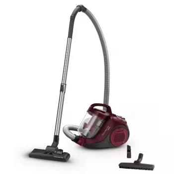 Aspirador de suelo ROWENTA Swift Power RO2933 — 750 W, sin bolsa, burdeos/negro, 4,87 kg