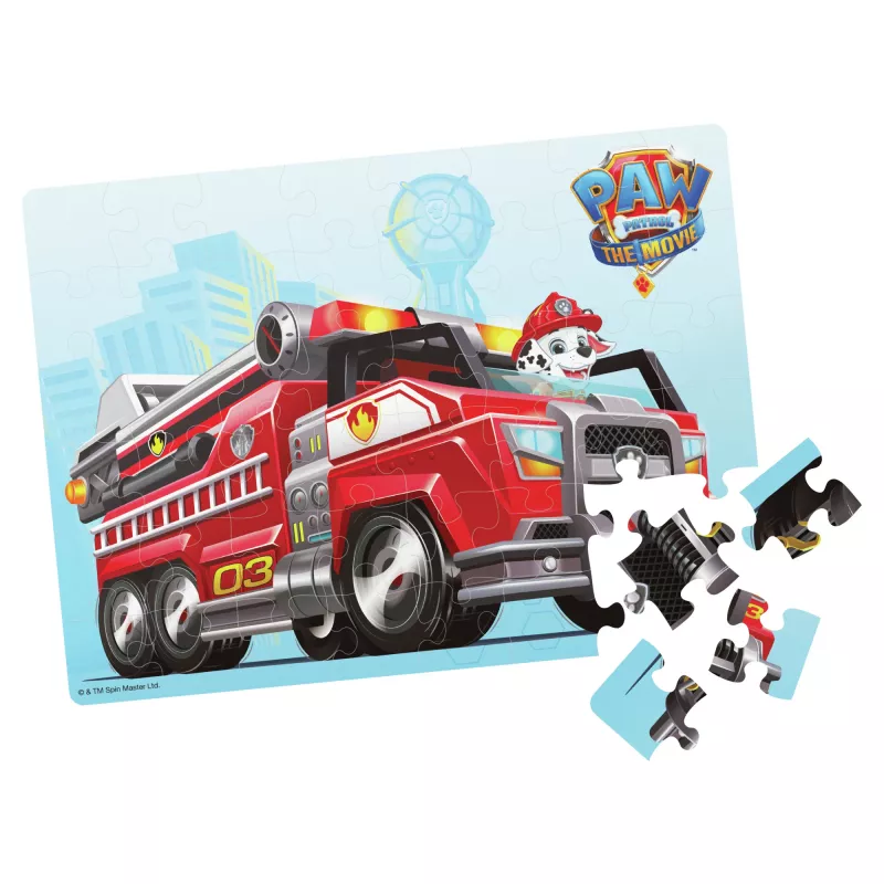 Juegos PAW Patrol La Película, puzle de 48 piezas para niños a partir de 4 años, Chase