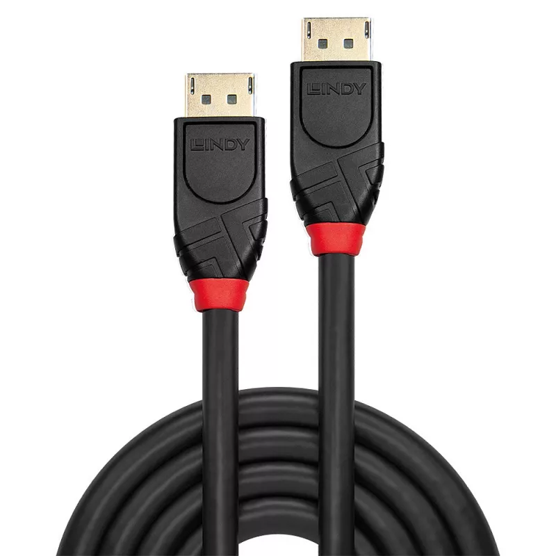 Lindy 41079 cable DisplayPort 1.2 activo, DisplayPort (M) – DisplayPort (M), 15 m, 4K, negro