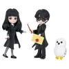 Wizarding World, Magical Minis Harry Potter y Cho Chang set de amistad con criatura, juguete para niños a partir de 5 años