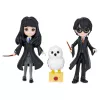 Wizarding World, Magical Minis Harry Potter y Cho Chang set de amistad con criatura, juguete para niños a partir de 5 años