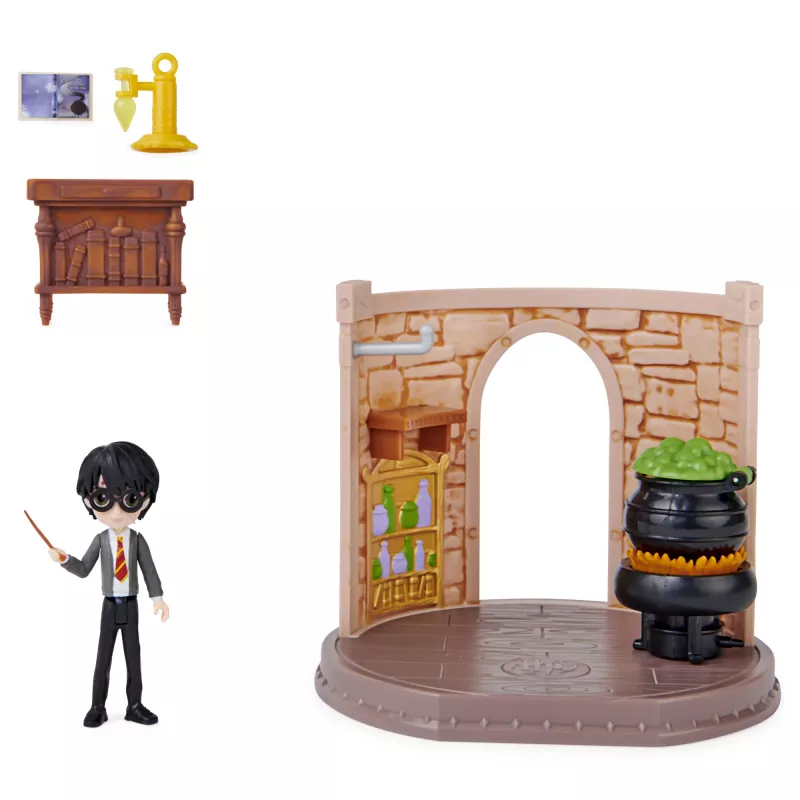 Figura de acción Wizarding World Harry Potter Magical Minis aula de pociones
