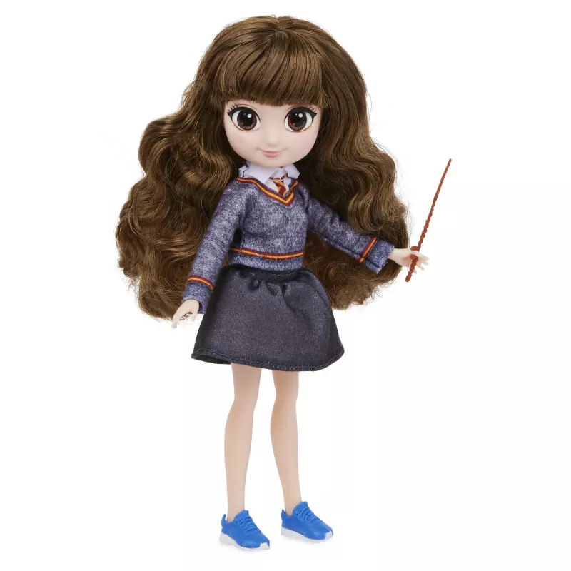 Wizarding World Harry Potter, set de regalo de muñeca Brilliant Hermione Granger de 8