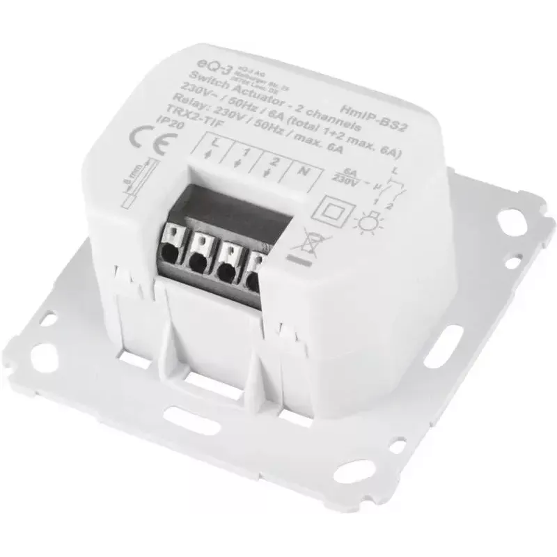 Actuador de conmutación Homematic IP 156757A0 — 230 V AC, 1380 W, 868,6 MHz