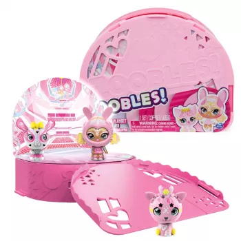 Zoobles, Dance Studio set de juego múltiple y maletín de almacenamiento con 3 figuras coleccionables transformables exclusivas, juguete infantil para niñas a partir de 5 años