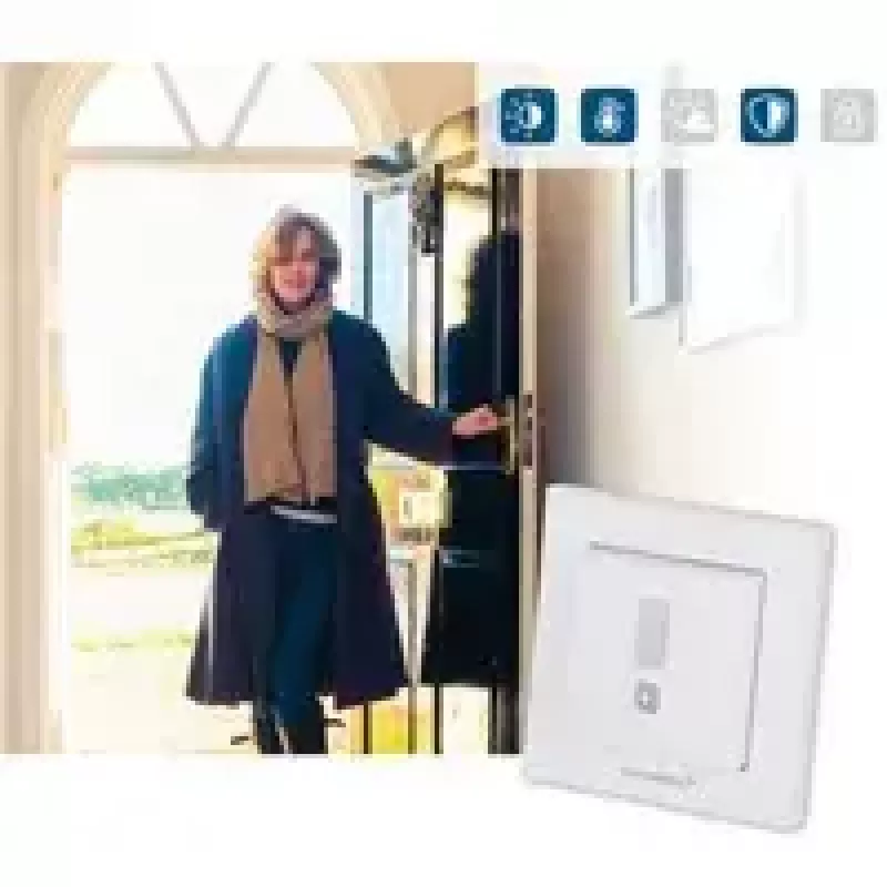 Detector de movimiento Homematic IP HmIP-SMI55-2 marco de 55mm para interiores