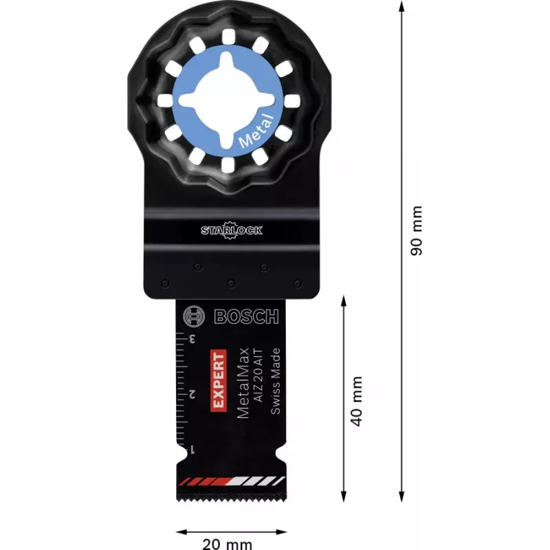 Bosch 2 608 900 012 accesorio para herramienta multifunción hoja de corte por inmersión