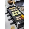 Unold 48730 raclette y grill 8 persona(s) 1200 W negro, acero inoxidable