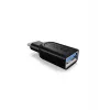 ICY BOX IB-CB003 USB 3.0 Type-C USB 3.0 Type-A negro