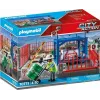 Playmobil Set almacén de carga PLAYMOBIL 70773 con rampa de carga y carretilla elevadora
