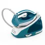 Tefal Express Easy SV6131E0 centro de planchado a vapor, 5,8 bar, 120 g/min, golpe de vapor de 350 g/min, 1,7 l, apagado automático, blanco/turquesa