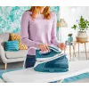 Tefal Express Easy SV6131E0 centro de planchado a vapor, 5,8 bar, 120 g/min, golpe de vapor de 350 g/min, 1,7 l, apagado automático, blanco/turquesa