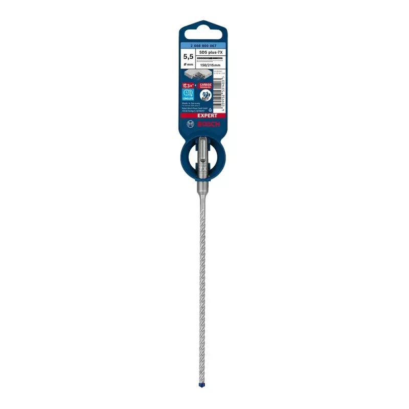 Broca Bosch SDS plus-7X 5,5 mm 215 mm