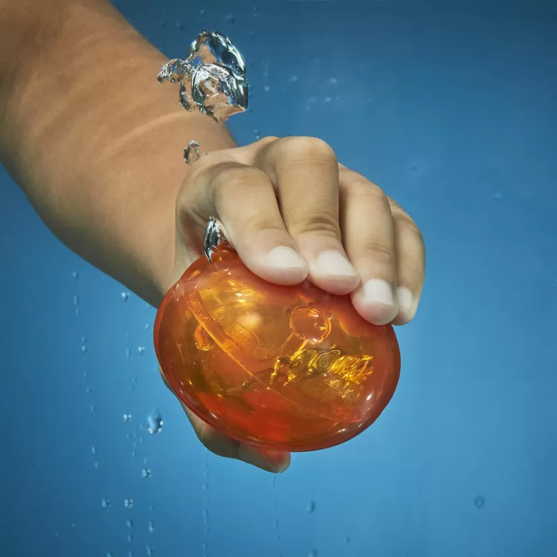 Nerf Super Soaker Hydro Balls pack de 3, bolas reutilizables rellenables de agua
