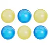 Globos de agua HASBRO Nerf Super Soaker Hydro Balls — depósito de agua incorporado, 6 uds., plástico, azul/amarillo, edad 6+