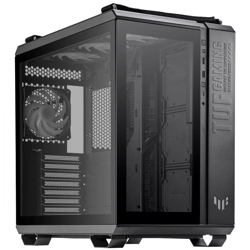 Caja de PC ASUS TUF Gaming GT502 PLUS Semitorre negra