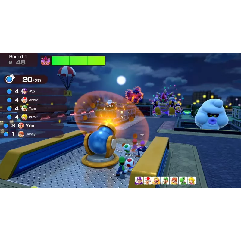 Nintendo Super Mario Party Jamboree, Nintendo Switch, modo multijugador, E (Todos), soporte físico
