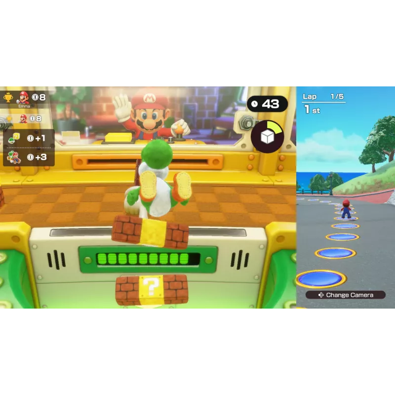 Nintendo Super Mario Party Jamboree, Nintendo Switch, modo multijugador, E (Todos), soporte físico