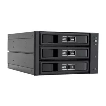 Chieftec CBP-2131SAS bandeja portadora para unidad extraíble negra