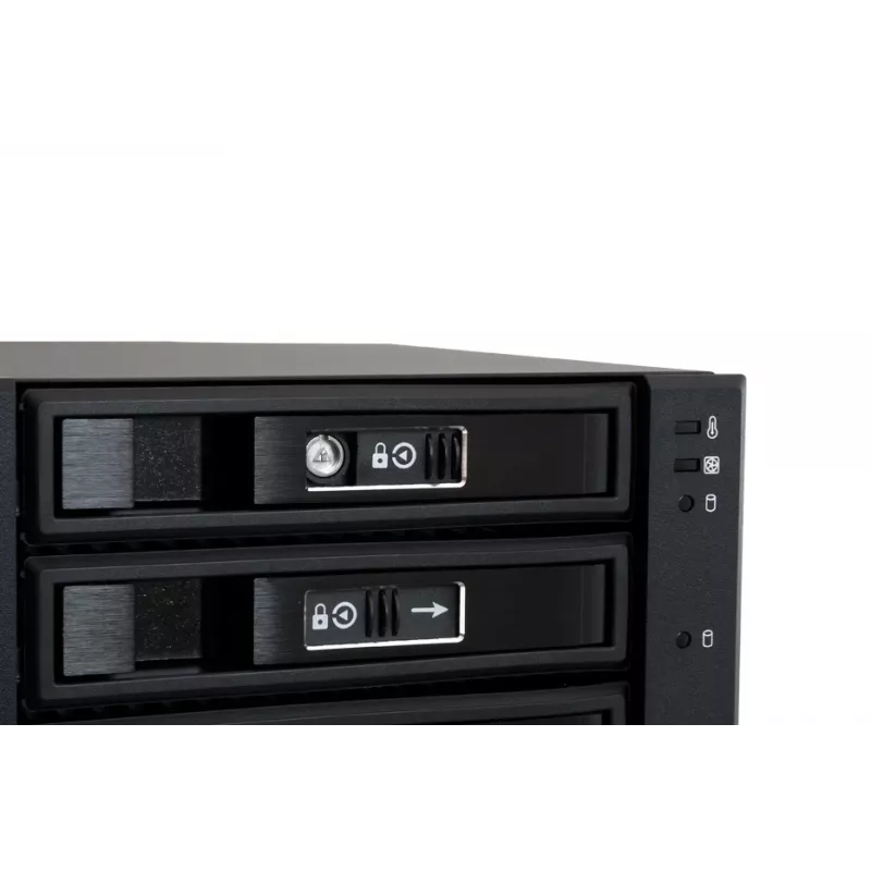 Chieftec CBP-3141SAS embellecedor para bahía de unidad negro